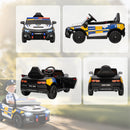 Macchina Elettrica per Bambini Polizia con Sirena e Luci di Segnalazione 12V Multicolore  