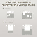 Tappeto Moderno da Soggiorno 230x160 cm Ipoallergenico e Lavabile con Effetto 3D in Polipropilene Giallo  