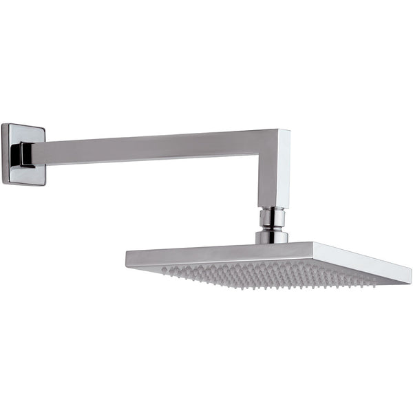 prezzo Quadratischer Duschkopf 20x20cm aus ABS mit verchromtem Wandarm von Mariani