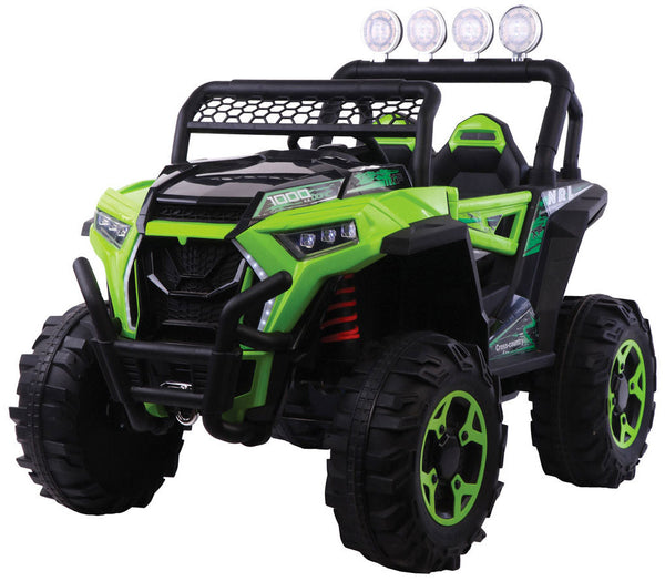 online Elektroauto für Kinder 12V Geländewagen 4x4 Kidfun Cross Country Grün