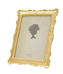 Cornice Linear Glam 27x1,8x32,3 cm in Poliresina e Vetro Oro