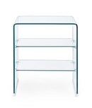 Mobiletto 3 Ripiani Iride con Vetro 50x40 in Vetro