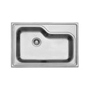 Lavello da cucina monovasca 84x56 cm