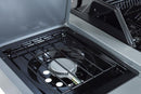 Barbecue a Gas GPL Pietra Lavica 2 Fuochi 8,1kW con Fornello Laterale Sochef Piùgusto 