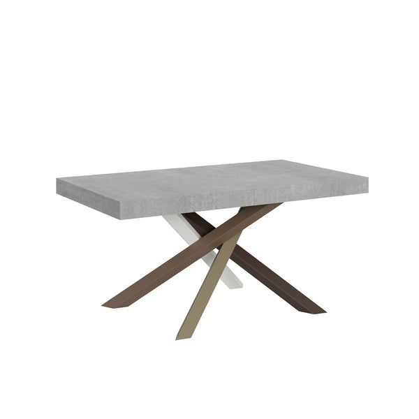 online Tavolo Allungabile 160-420x90x77 cm Volantis Cemento