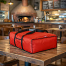 Borsa Termica Porta Pizze da Asporto 1/2 Mezzo Metro 3 o 4 Cartoni Safemi Express 4 Rossa