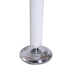 Scrivania da Ufficio con Cassetti e Libreria Legno Bianco e Rovere 120x65.5x138.5 cm 