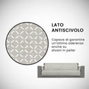 Copridivano con Copri Braccioli in Poliestere Beige Varie Misure