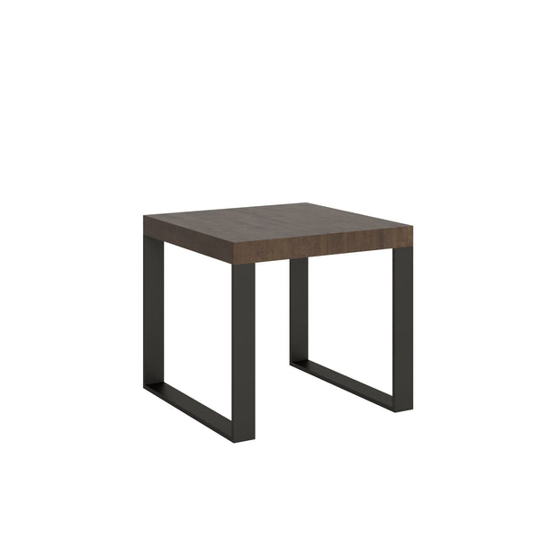 Tavolo Allungabile 90-246x90x77 cm Tecno Noce sconto