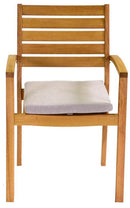 Sedia da Giardino in Legno Naturale Nanchino