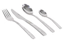 Servizio Set di Posate 24 Pezzi in Acciaio Inox