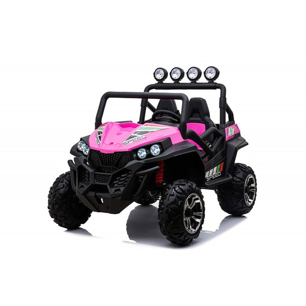 Macchina Elettrica per Bambini Licenza Ufficiale Polar 24V Fuoristrada 2 Posti Rosa prezzo