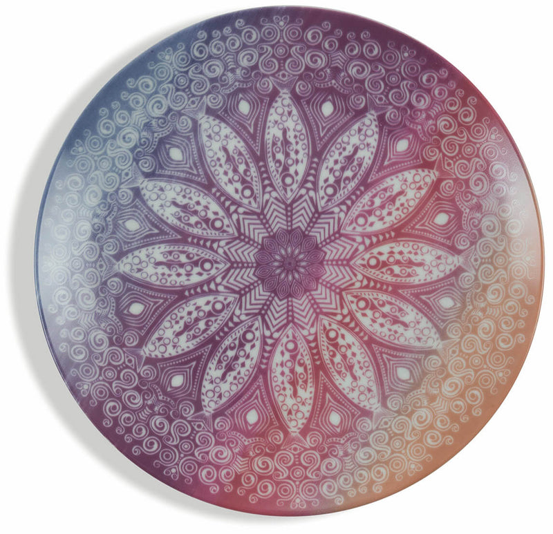 Servizio Piatti 18 Pezzi in Porcellana e Gres Villa d'Este Home Tivoli Canvas Multicolor