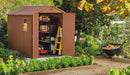 Casetta da Giardino Porta Attrezzi 190x244x221 cm in Resina Keter Darwin Wood 6x8 Marrone