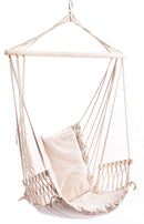 Amaca Poltrona Sospesa 95x50 cm in Cotone Beige