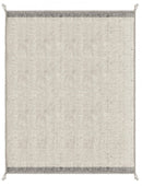 Tappeto 200x300 cm Chathu in Tessuto Beige