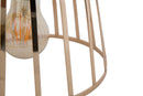 Lampada da Muro Elegant 16x25x28 cm in Ferro Nero e Oro