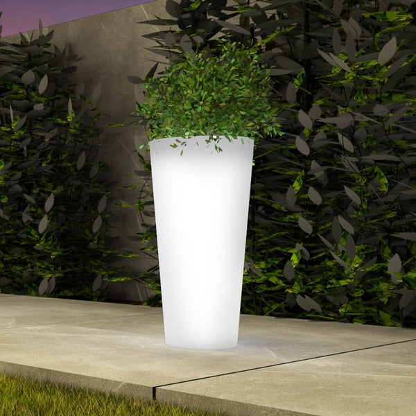 prezzo Vaso Luminoso Ø34x86 cm in Resina Arkema Tondo 86 SL