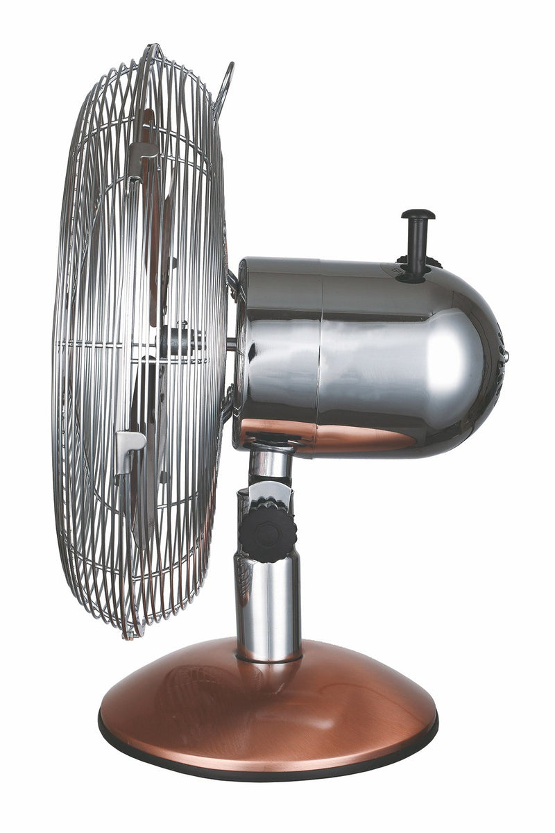 Ventilatore da Tavolo 30cm Oscillante 3 Velocità  35W Kooper Eolo Bicolore