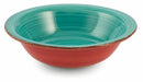 Set 6 Piatti Fondi Ø21,5x5,5 cm in Gres Villa d'Este Home Tivoli Baita Turchesi