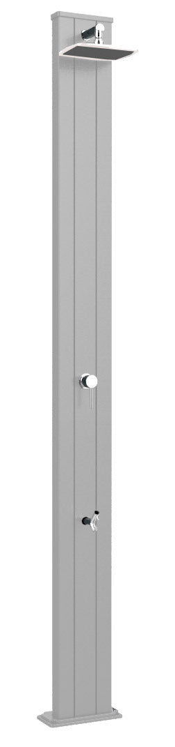 Doccia da Esterno Giardino Miscelatore e Lavapiedi Arkema Spring S Bianco Crema sconto