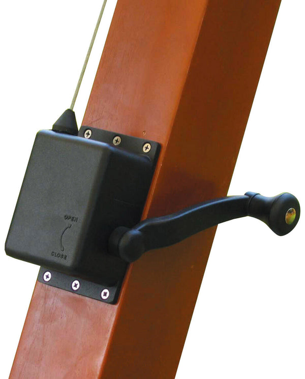 Manuelle Ersatzwinde für den dezentralen Sonnenschirm Bauer Maxima Black prezzo