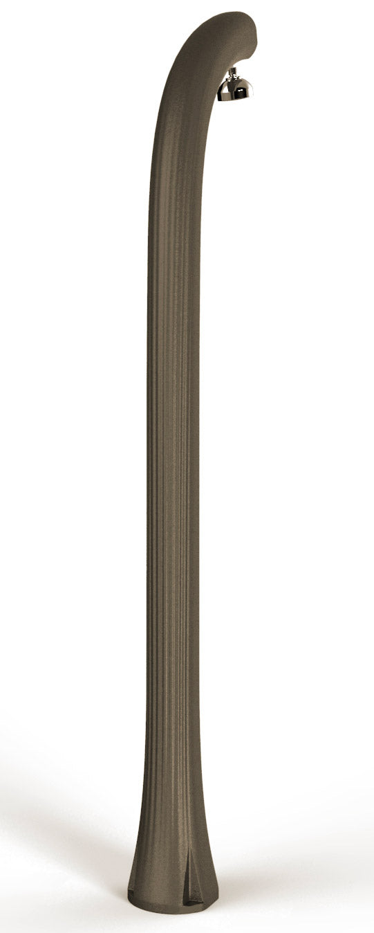 Doccia Solare da Esterno Giardino 30L Miscelatore Arkema Jolly Plus Dove Grey