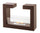 Bioethanol Bodenkamin 78x25x58 cm Rost