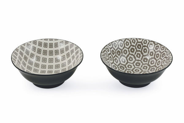 online NICHT AKTIVIEREN Steingut Ø21x8,5 cm Salatschüssel Villa d'Este Home Tivoli Verwirrung Quadrate oder Kreise