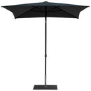 Ombrellone da Giardino 2x2 m Palo Ø38 mm in Alluminio Tessuto Poliestere Trend Antracite