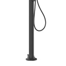 Doccia da Giardino in Alluminio Soffione 3 Getti Sined Luna Alu D Sensor Nero 