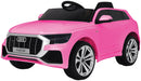 Macchina Elettrica per Bambini 12V con Licenza Audi Q8 Rosa