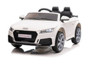 Macchina Elettrica per Bambini 12V Audi TT RS Roadster Bianca