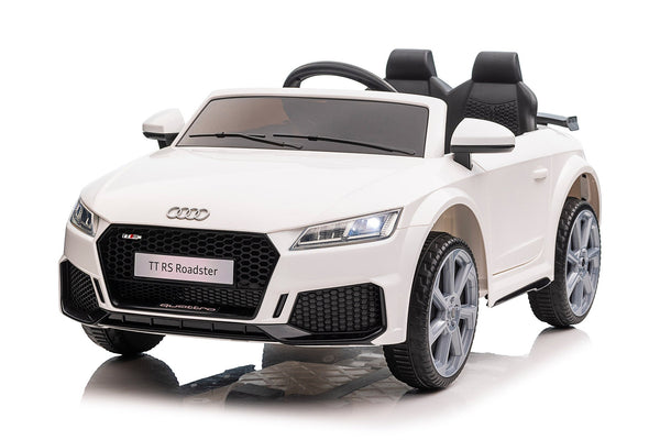 acquista Macchina Elettrica per Bambini 12V Audi TT RS Roadster Bianca