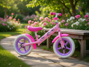 Balance Bike Bicicletta Senza Pedali per Bambini 12" Licenza Disney Minnie Rosa