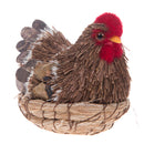 Set 3 Galline Decorative H 9,5 cm