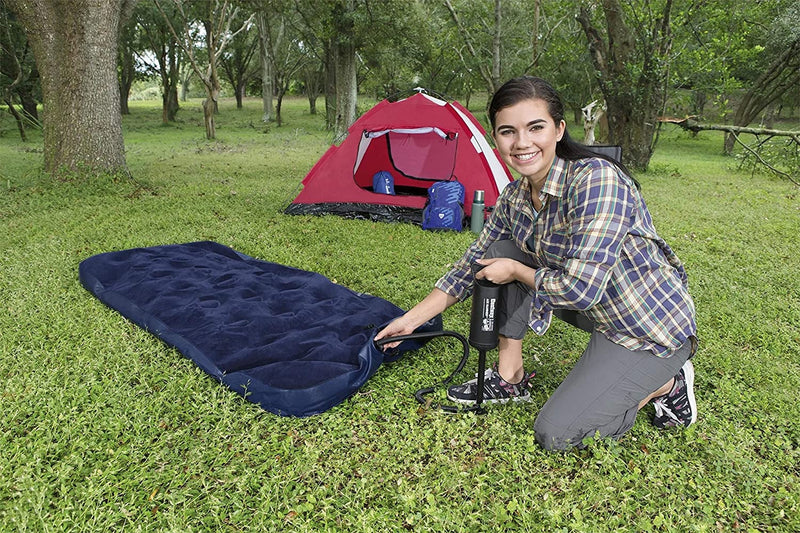 Materasso Gonfiabile Floccato Singolo 185x76x22 cm Bestway Pavillo 67000