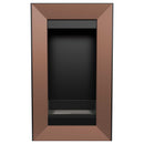 Camino a Bioetanolo da Parete 46x78 cm Flig Las Vegas 2 Bronzo