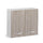Pensile cucina 80x32x72H cm 2 ante olmo