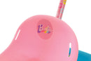 Triciclo a Pedali Primi Passi per Bambini con Maniglione Genitoriale Rimovibile e Vano Contenitore Barbie Rosa  