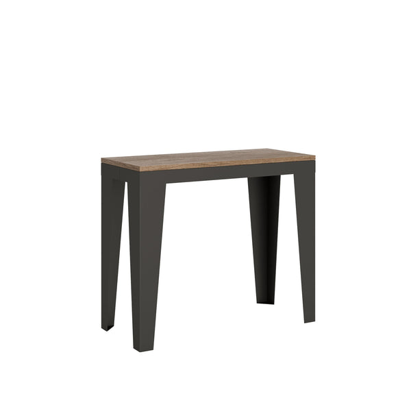 Consolle Allungabile 90-196x40x77 cm in Nobilitato Marrone online