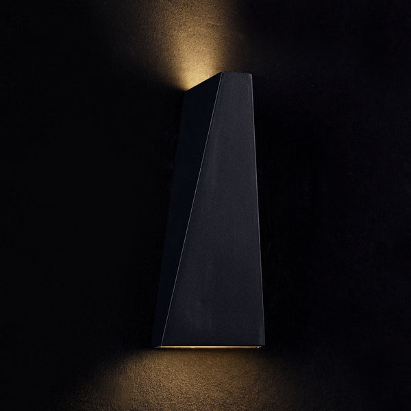 acquista Times Square Außenwandleuchte aus schwarzem Metall