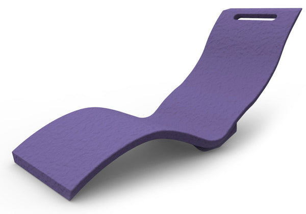 prezzo Lettino Chaise Longue da Esterno Giardino Seduta a Terra Arkema Serendipity Viola
