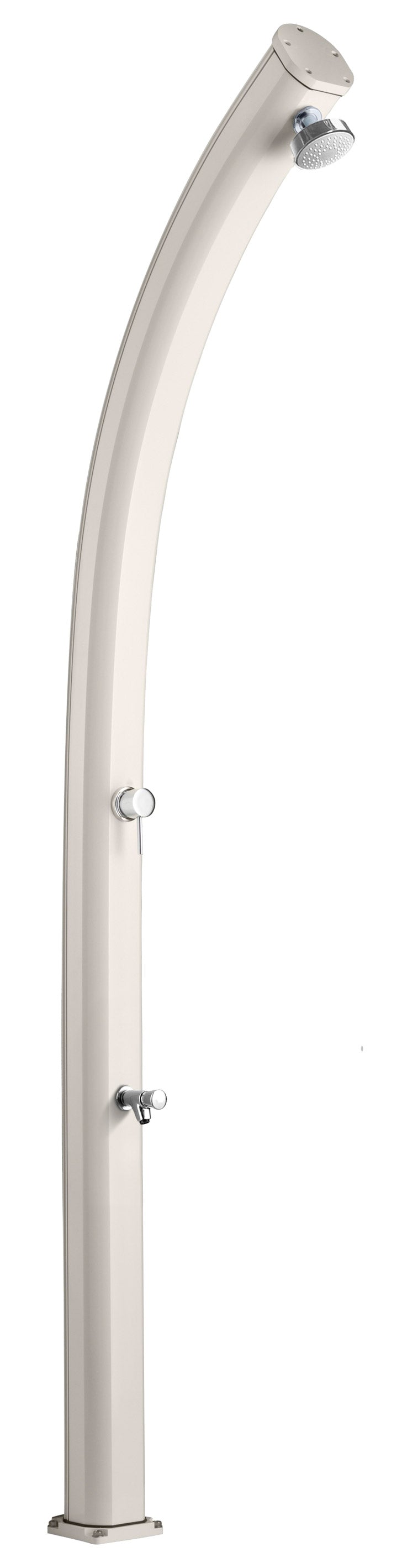 Doccia da Giardino Miscelatore e Lavapiedi Arkema Jolly Bianco Crema