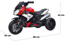 Moto Elettrica per Bambini 6V Kidfun Rossa