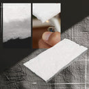 Lana in Fibra di Ceramica 30x20x2,5 cm Ricambio per Bruciatore Camino a Bioetanolo Bianco