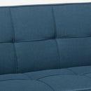 Divano Letto 172x74x75 cm in Tessuto Blu
