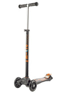 Monopattino 3 ruote Telescopico Max 70Kg Micro Maxi Deluxe Nero