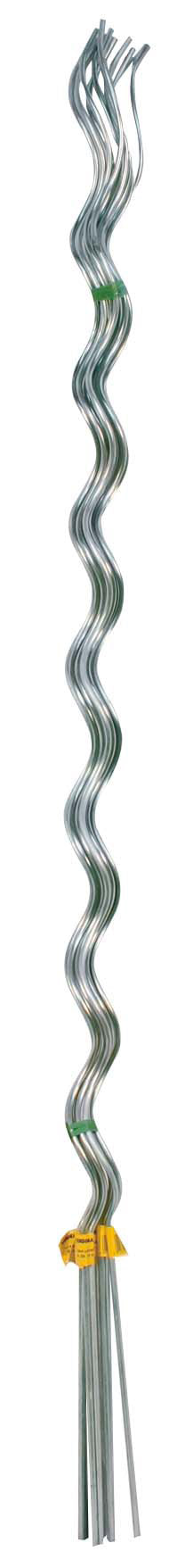 sconto Set mit 10 Spiralstützen für Tomatenpflanzen 150 cm in Green Steel max