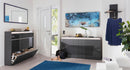 Specchio  120x2x60 cm Magic Antracite Lucido
